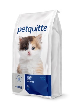 Petquitte Tavuk Etli Yavru Kedi Maması 15 Kg