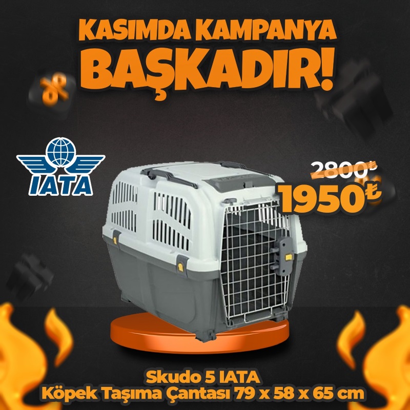 Skudo-5 Iata Tekerleksiz Taşıma Kafesi