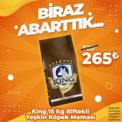 King 15 Kg Biftekli Yetişkin Köpek Maması