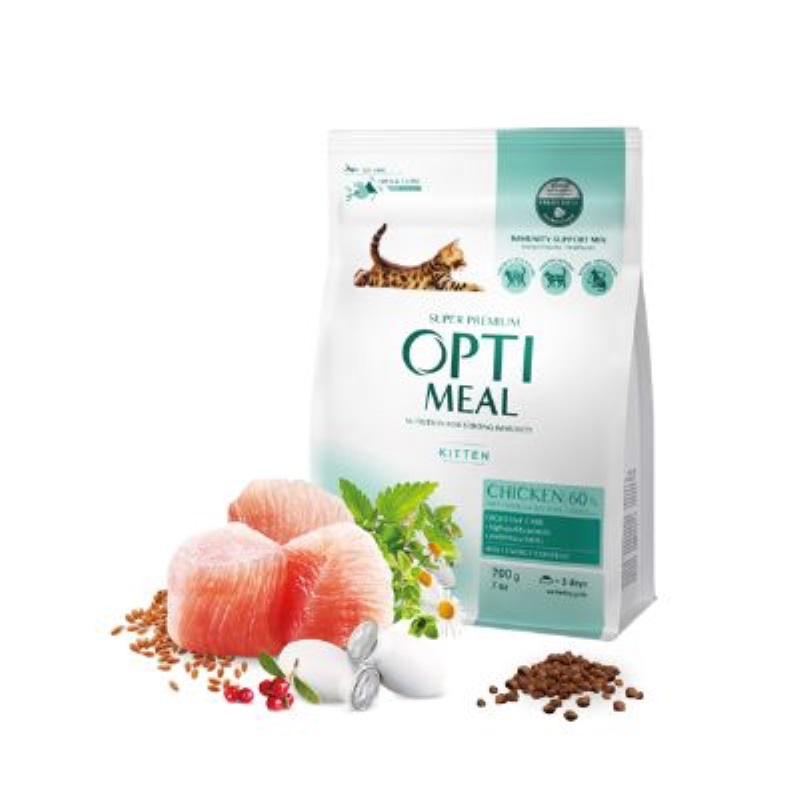 Optimeal Tavuklu Yavru Kedi Maması 700 g