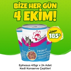 Ephesus As 415 gr x 24 Adet Kedi Konserve Çeşitleri