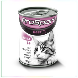Prosport Chunk Sığır Etli Yetişkin Kedi Konservesi 400 gram