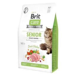Brit Care Senior Hypo-Allergenic Kilo Kontrolü Için Tahılsız Yaşlı Kedi Maması 2 Kg