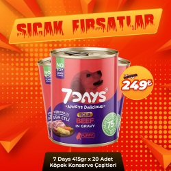 7 Days 415 Gr x 20 Adet Kedi Konserve Çeşitleri