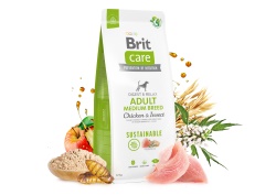 Brit Care Digest - Relax Tavuklu Larva Proteinli Orta Irk Yetişkin Köpek Maması 12kg