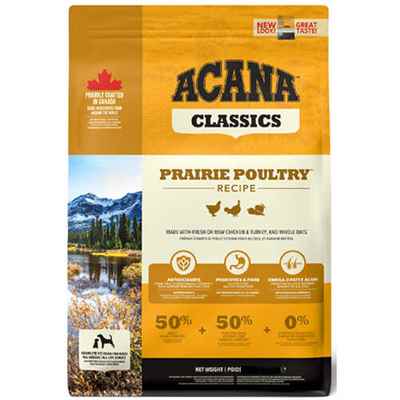 Acana Classics Prairie Poultry Düşük Tahıllı Köpek Maması Tüm Irk ve Yaşam Evreleri 9,7 Kg