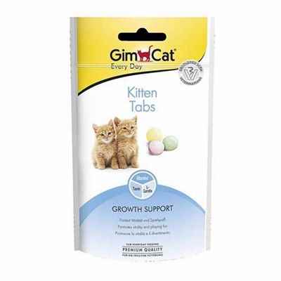 GimCat Kitten Tabs Yavru Kedi Ödül Tableti 40 Gr