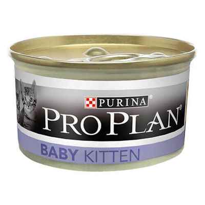 Pro Plan Baby Kitten Tavuklu Yavru Kedi Konservesi 12 Adet 85 Gr