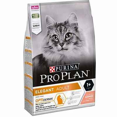 Pro Plan Elegant Optiderma Somonlu Yetişkin Kedi Maması 10 Kg
