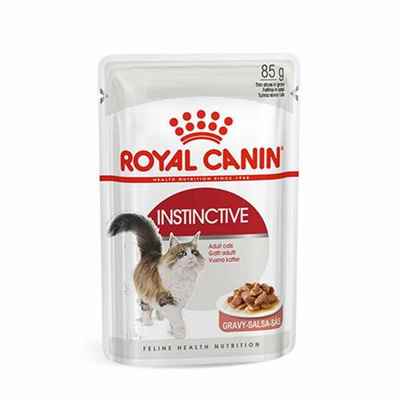 Royal Canin İnstinctive Gravy Pouch Yetişkin Kedi Konservesi 12 Adet 85 Gr