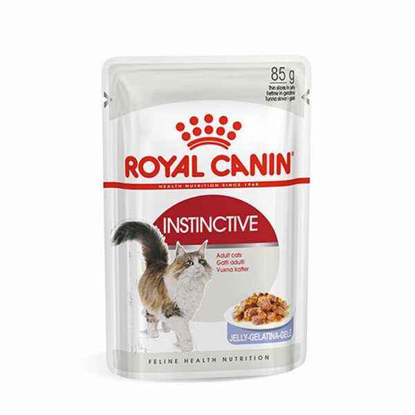 Royal Canin İnstinctive Jelly Pouch Yetişkin Kedi Konservesi 12 Adet 85 Gr