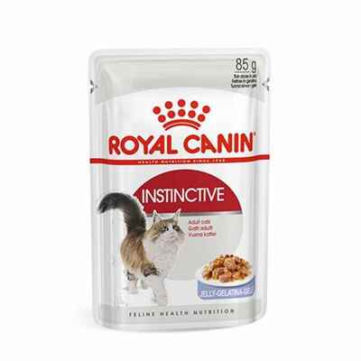 Royal Canin İnstinctive Jelly Pouch Yetişkin Kedi Konservesi 12 Adet 85 Gr