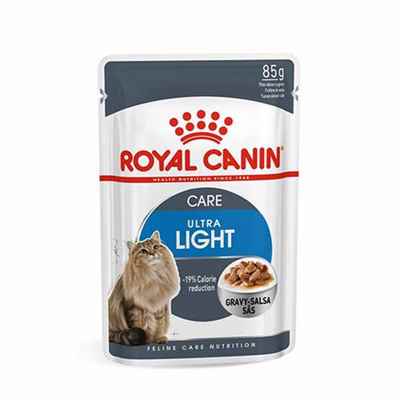 Royal Canin Light Weight Gravy Düşük Kalorili Light Kedi Konservesi 12 Adet 85 Gr