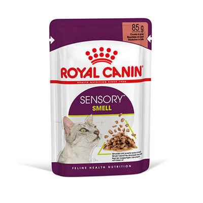 Royal Canin Sensory Smell Gravy Adult Yetişkin Kedi Konservesi 12 Adet 85 Gr