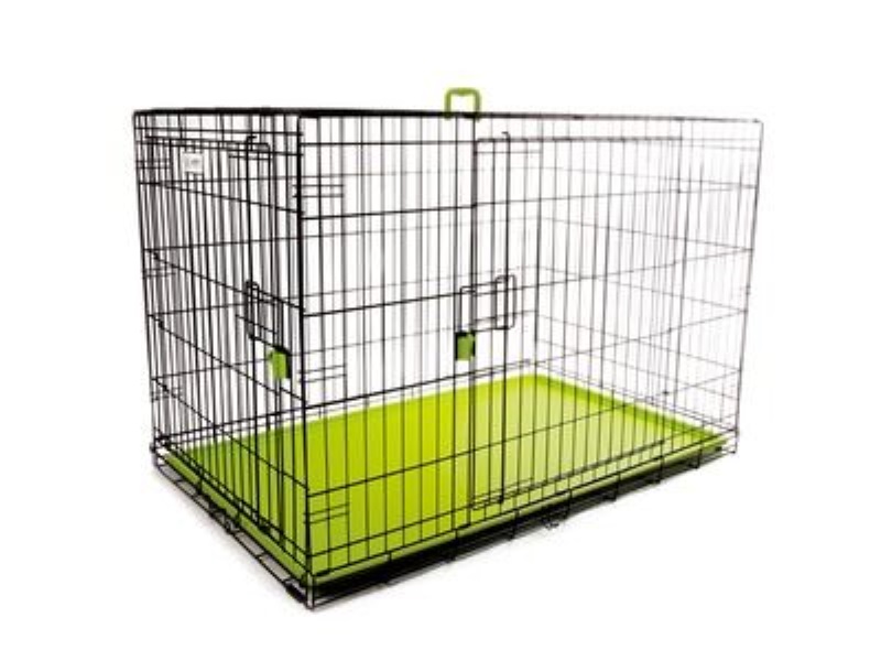 M Pets Tel Kafes Iki Kapili Yesil 122x76x84 Cm Ormanamama Com