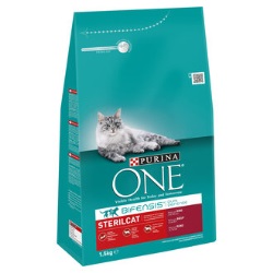 Purina One Steril Sığır Etli Kedi Maması 1,5 Kg