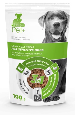 thepet plus Hassas Köpekler Için Fonksiyonel Kuzulu Ödül Maması - 100 gr 