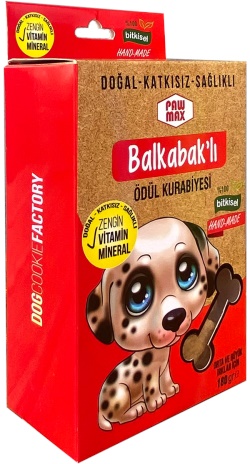 PAWMAX BALKABAKLI ORTA VE BÜYÜK IRK ÖDÜL KURABİYESİ 180 GR