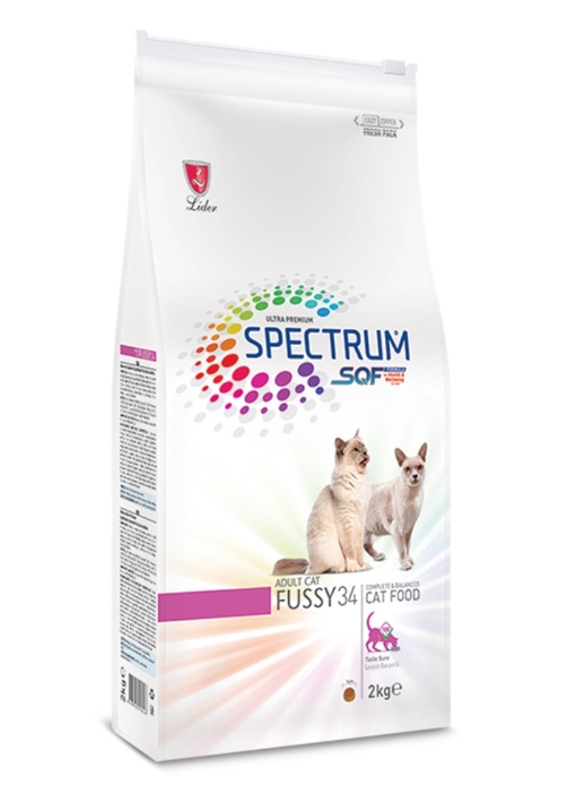 Spectrum FUSSY34 Yetişkin Kedi Maması 2 Kg