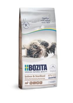 Bozita İndoor Sterilized Tahılsız Geyikli Kedi Maması 2 Kg