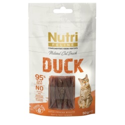 Nutri Feline Duck Snack Sandwich Kedi Ödülü 50 Gr
