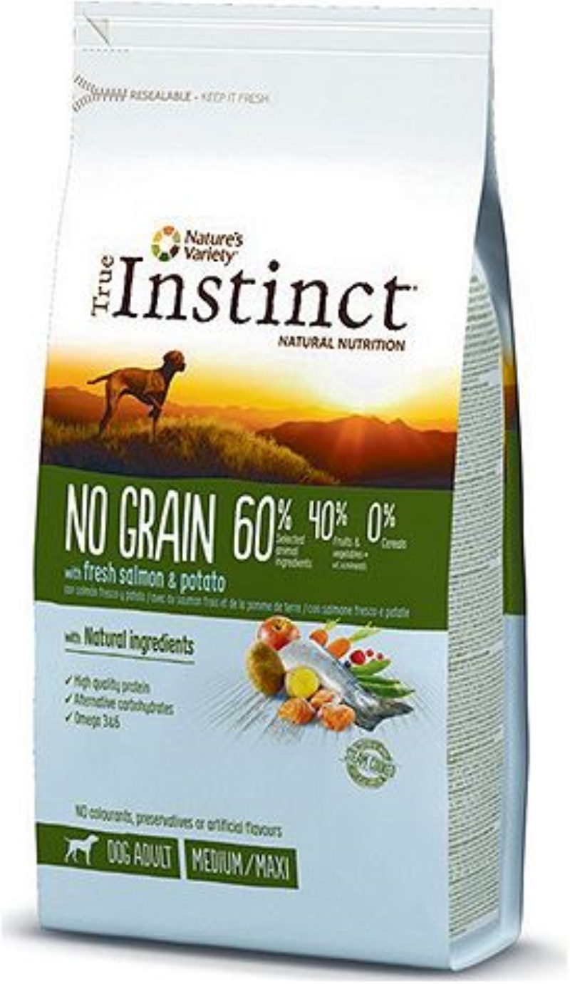 True Instinct Tahılsız Somonlu Orta ve Büyük Irk 2 kg Yetişkin Kuru Köpek Maması