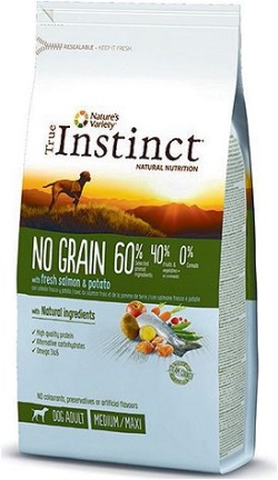 True Instinct Tahılsız Somonlu Orta ve Büyük Irk 2 kg Yetişkin Kuru Köpek Maması