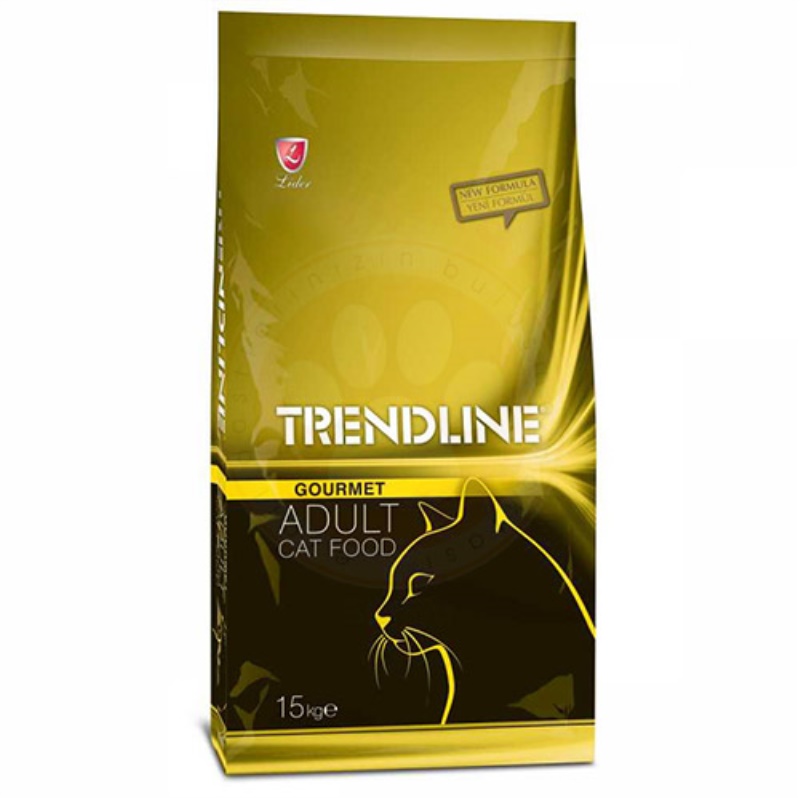 Trendline Gourmet Renkli Karışık Yetişkin Kedi Maması 15 kg