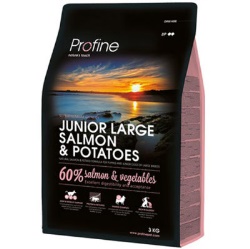 Profine Junior Large Somon ve Patates Hipo-Alerjenik Yavru Köpek Maması 3 Kg