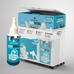 Zoo Vital Ear Vital Pamuk Hediyeli Kulak Temizleme Solüsyonu 150 ml