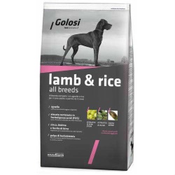 Golosi All Breeds Adult Lamb Yetişkin Kuzulu Köpek Maması 12 kg