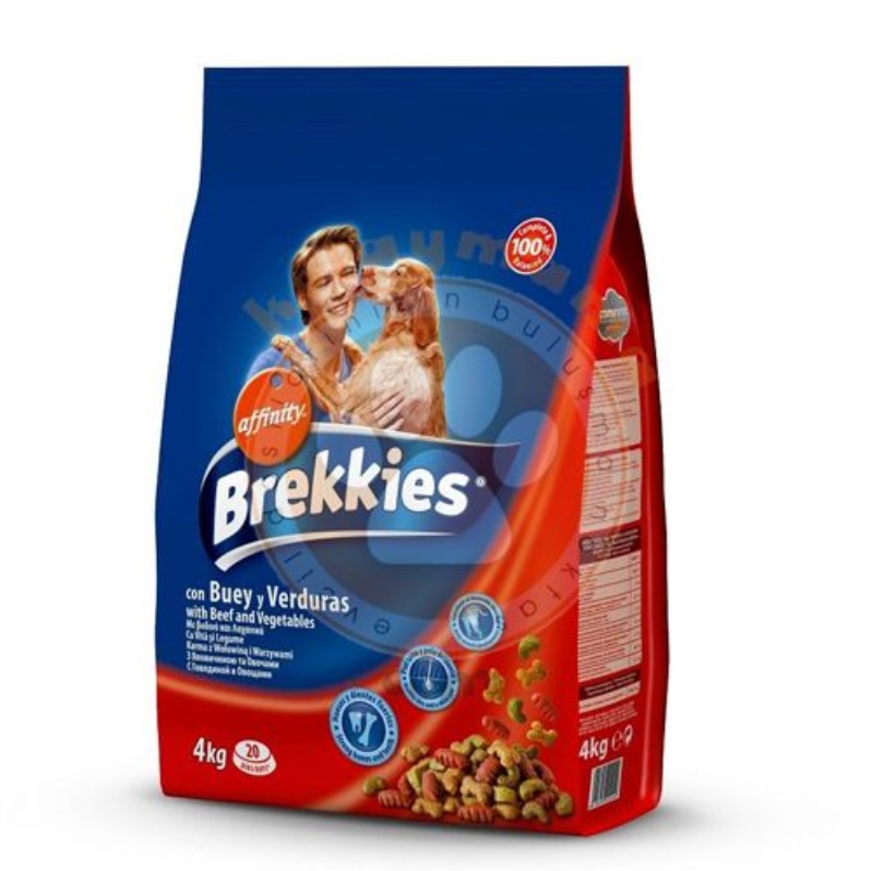 Brekkies Excel Biftekli Yetişkin Köpek Maması 4 Kg